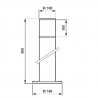 DVI -BORNE EXT LED 8,2W...