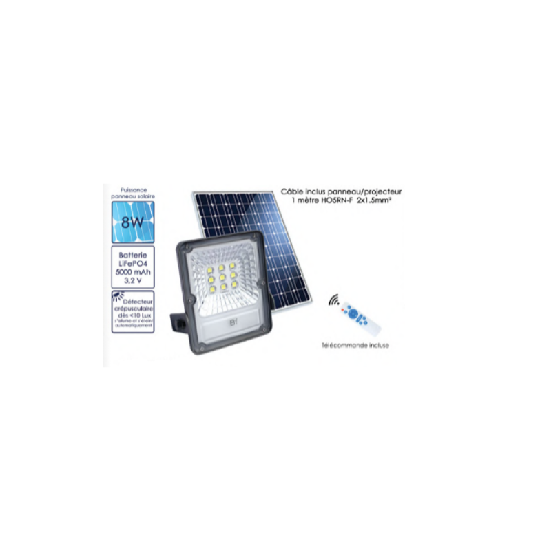 PROJECTEUR LED SOLAIRE PAD