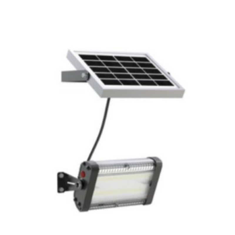 Spot led avec panneau solaire et batterie 3000mAh forte puissance