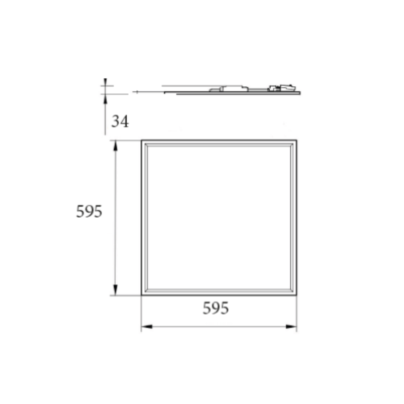 DALLE LED BASIKA 32W 3200lm...