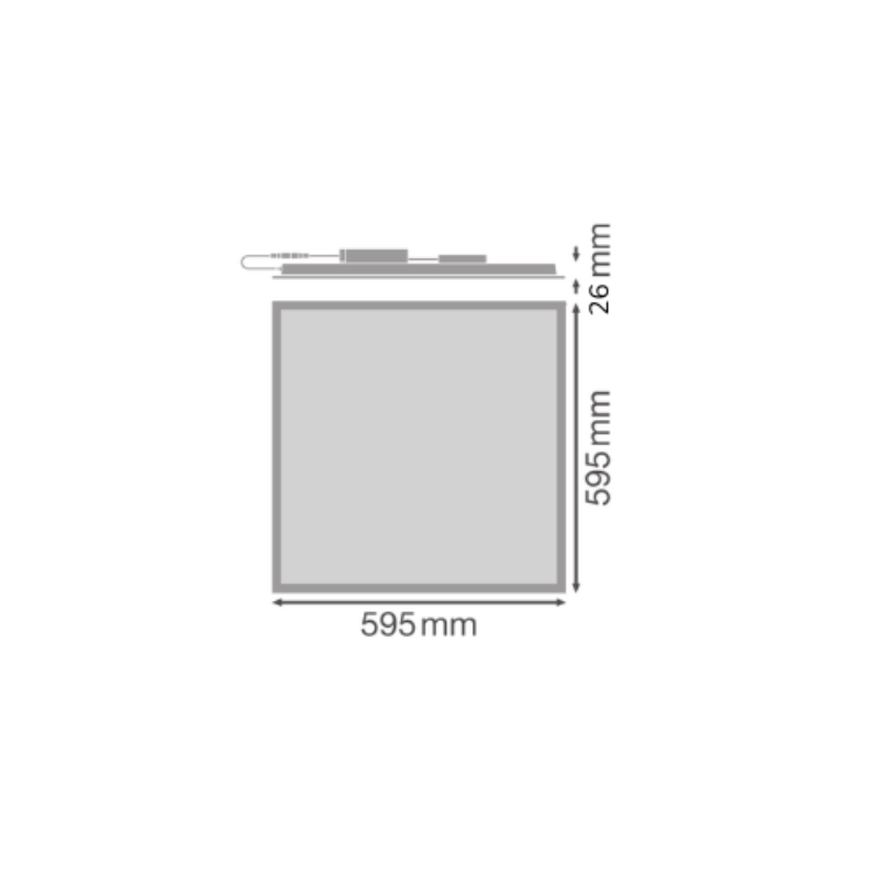 PANEL LED CARACAS 18-30W...