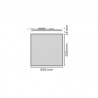 PANEL LED CARACAS 18-30W...