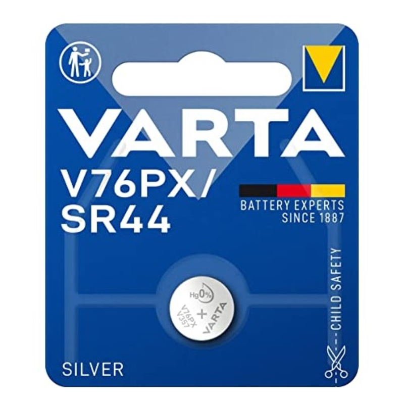 V357 PILE BOUTON MONTRE VARTA