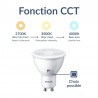 GU10 4.8W 360lm CCT...