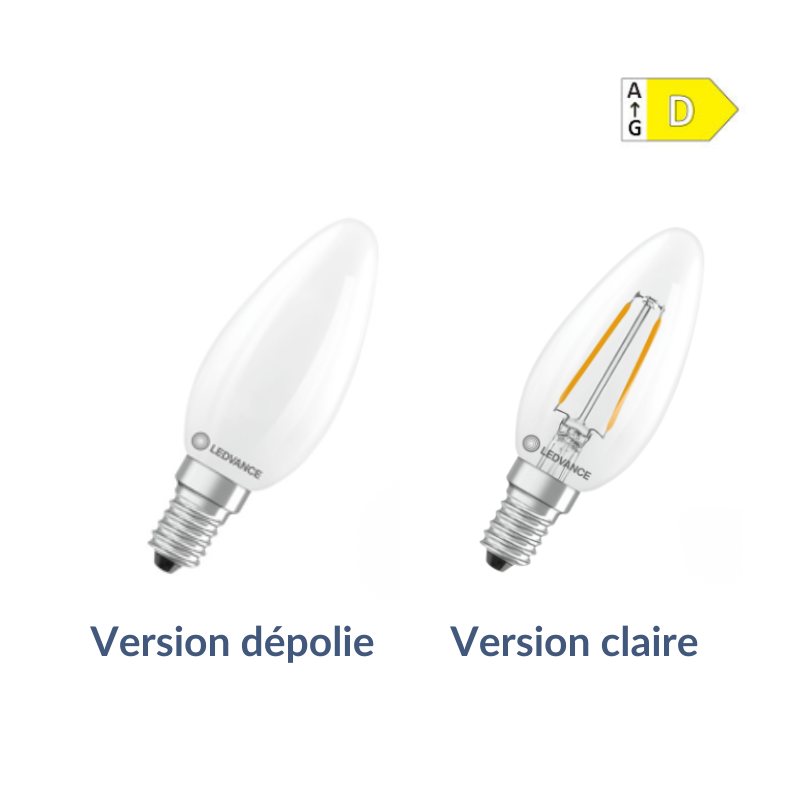 E14 FLAMME FILAMENT LED...