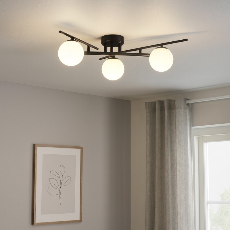 PLAFONNIER ATLAS 3xG9 IDEAL...