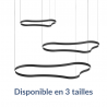 SUSPENSION WAVES IDEAL LUX