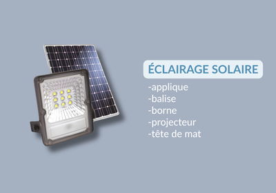 éclairage solaire