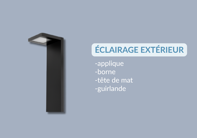 éclairage extérieur